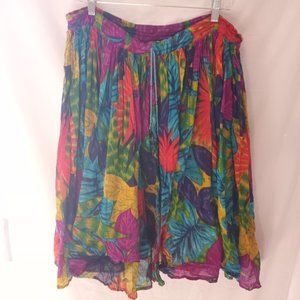 Women's XL Tara Leaves Skirt